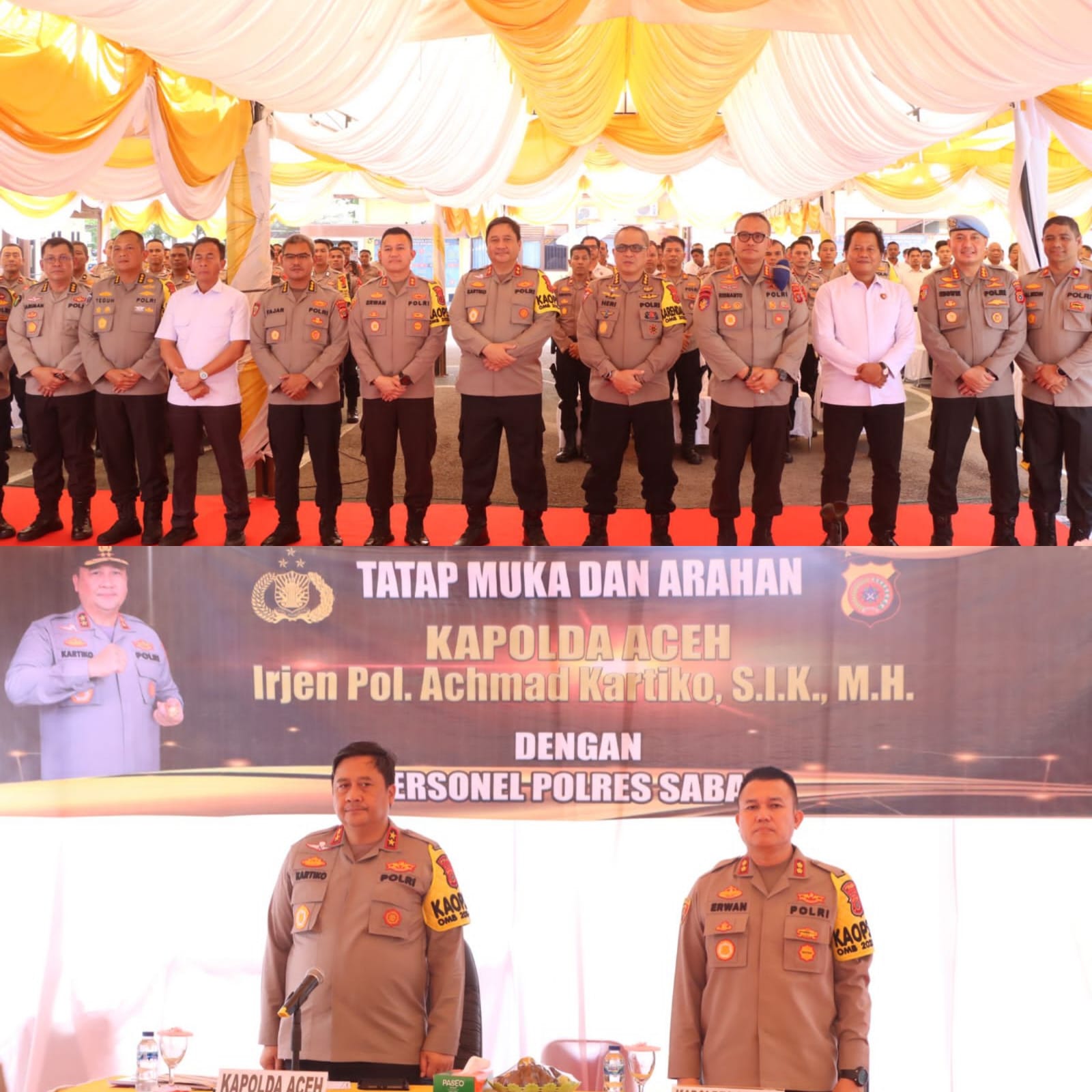 Kapolda Aceh Ingatkan Anggotanya Selalu Bijak dalam Bermedsos