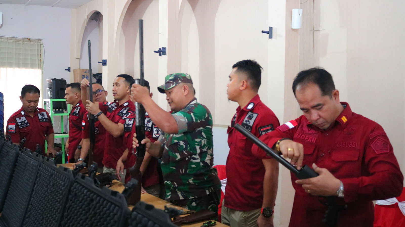 Siaga Gangguan Kamtib, Lapas Kelas IIA Pematangsiantar Pastikan Setiap Senjata dalam Kondisi Baik
