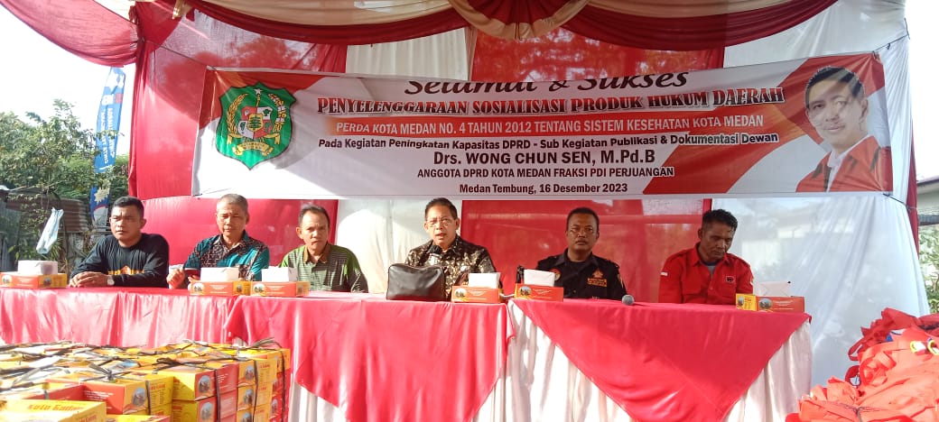 Sosperda Wong Chun Sen Akhir Tahun 2023, Warga Yang Hadir Membludak