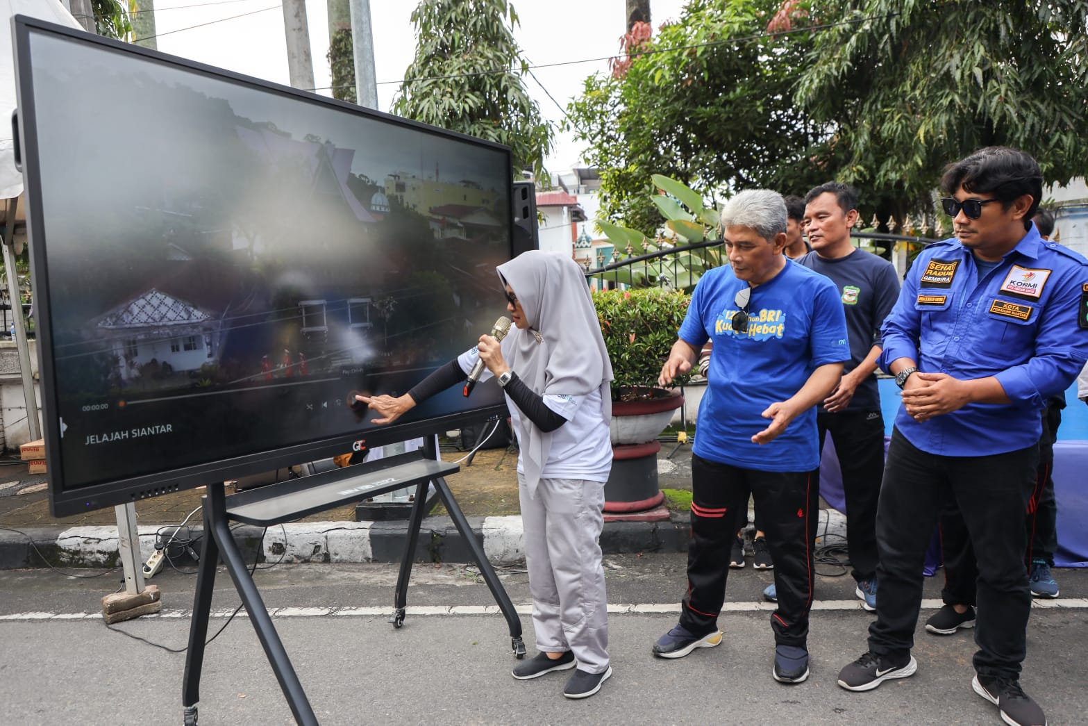 Wali Kota dr Susanti Dewayani, SpA Launching Aplikasi Jelajah Siantar