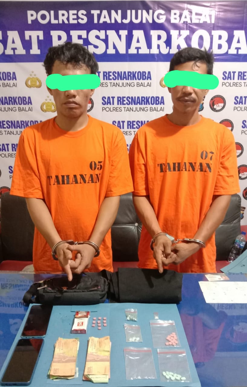Bandar Narkoba Pil Ekstasi Disikat Polres TanjungBalai