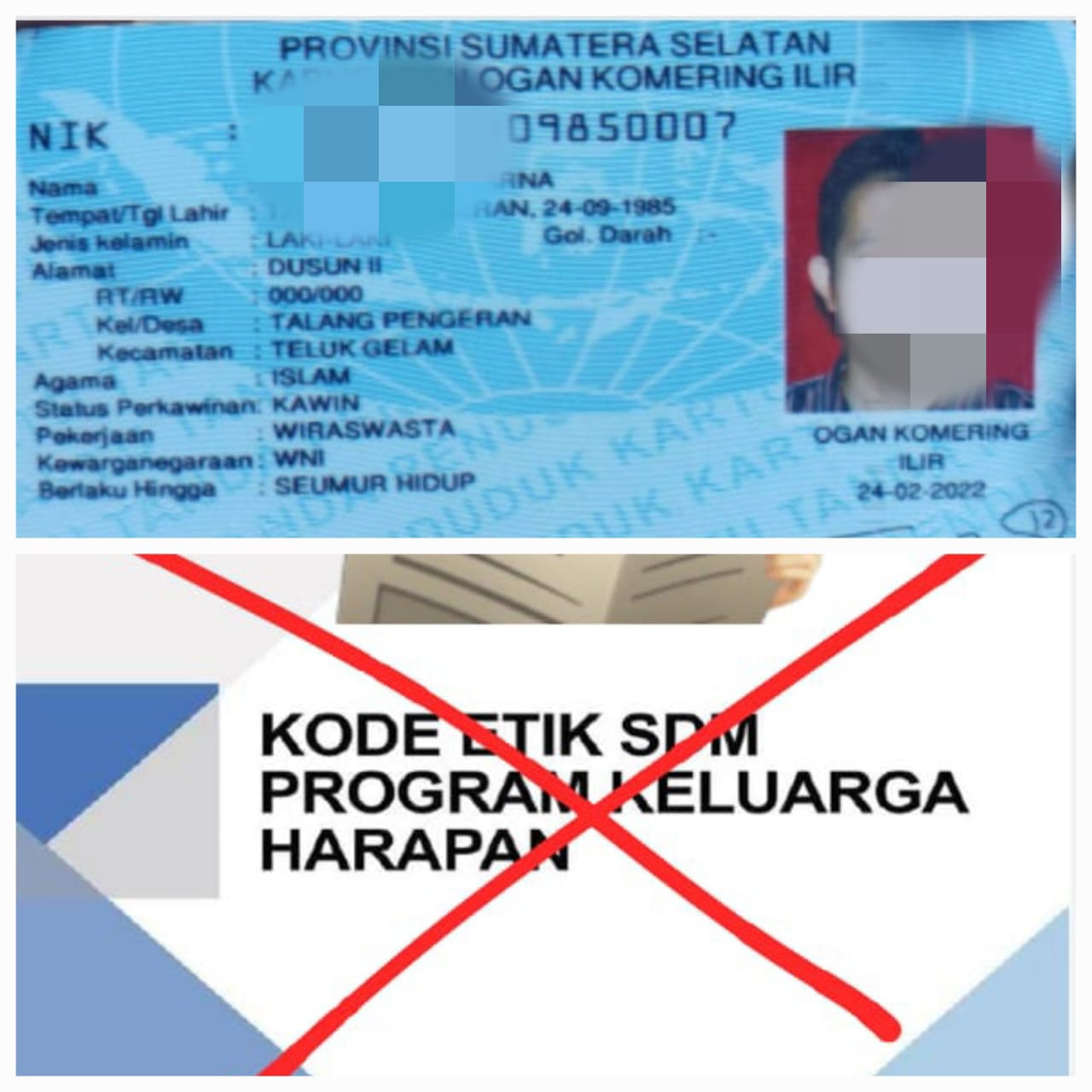 Diduga Abaikan Aturan Yang Ada, Oknum Korkab PKH Di Ogan Ilir Cacat Administrasi dan Rangkap Jabatan
