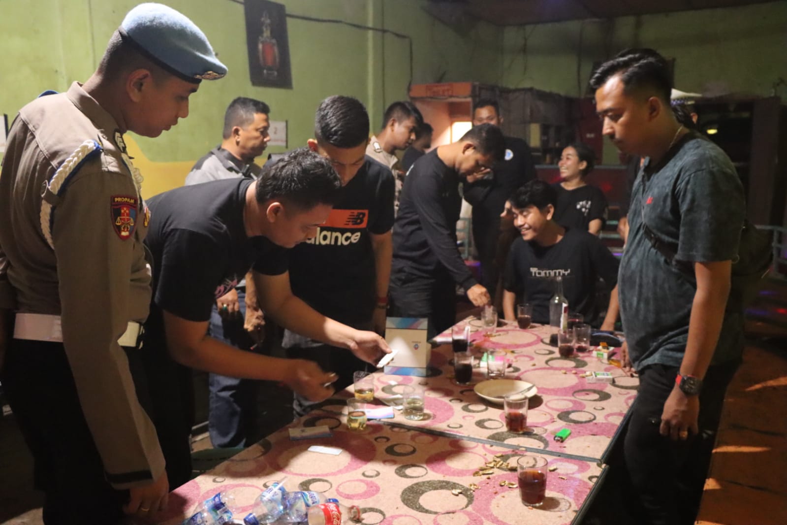 Polres Sergai Lakukan Razia Narkotika dan Hiburan Malam