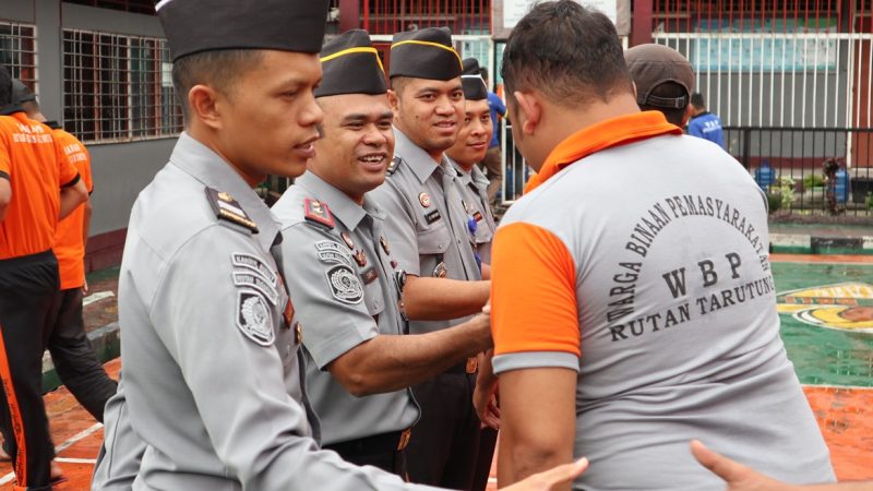 Berkah Natal, 56 orang Narapidana Rutan Kelas IIB Tarutung mendapatkan Remisi Khusus (RK) Natal Tahun 2023