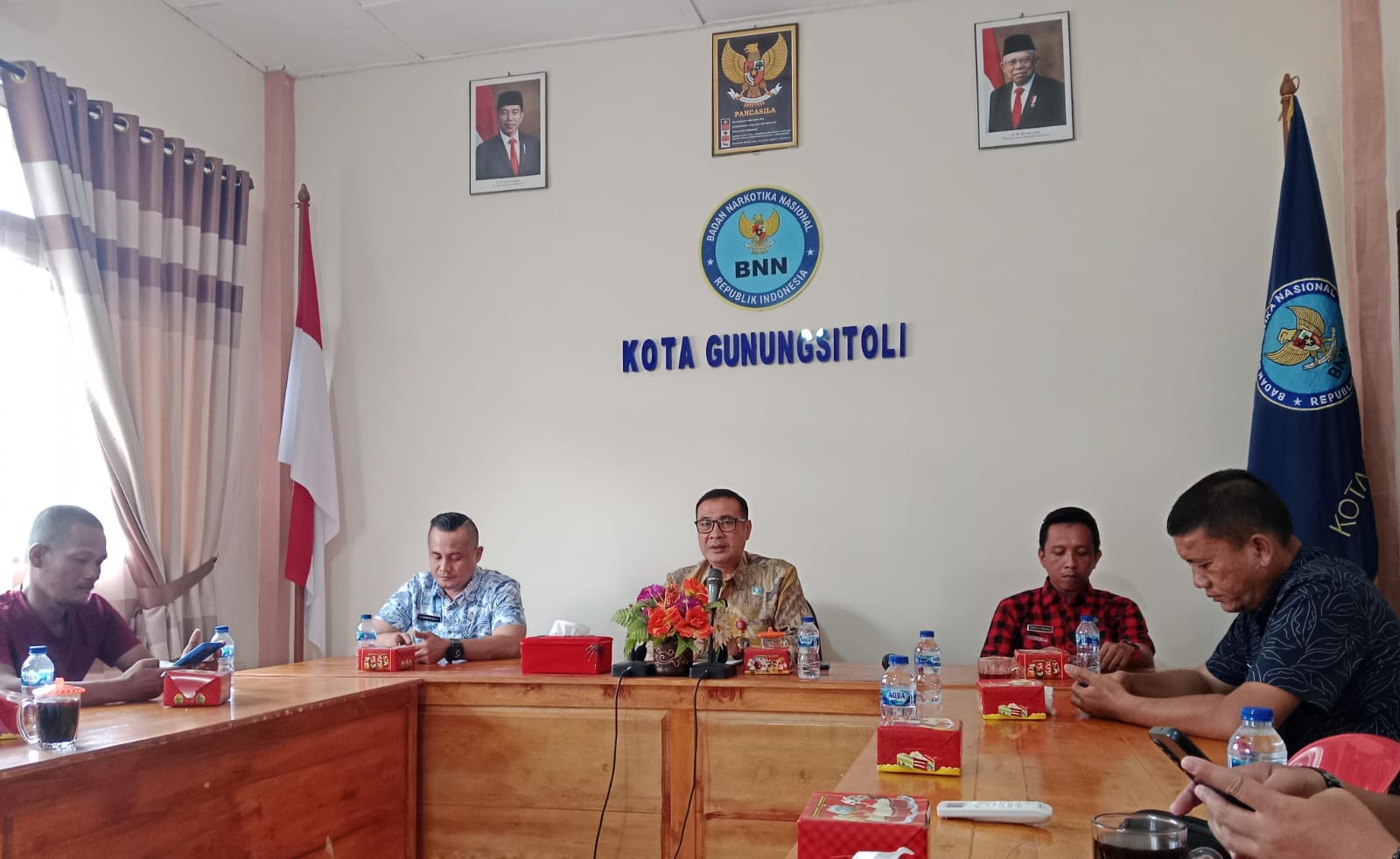 Kepala BNN Gunungsitoli Paparkan Pencapaian Kegiatan Tahun 2023