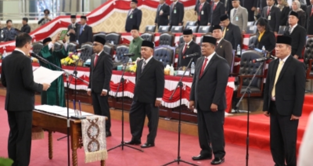 Ketua DPRD Medan : 4 DPRD Yang Dilantik Bisa Bekerjasama Dengan DPRD Lainnya
