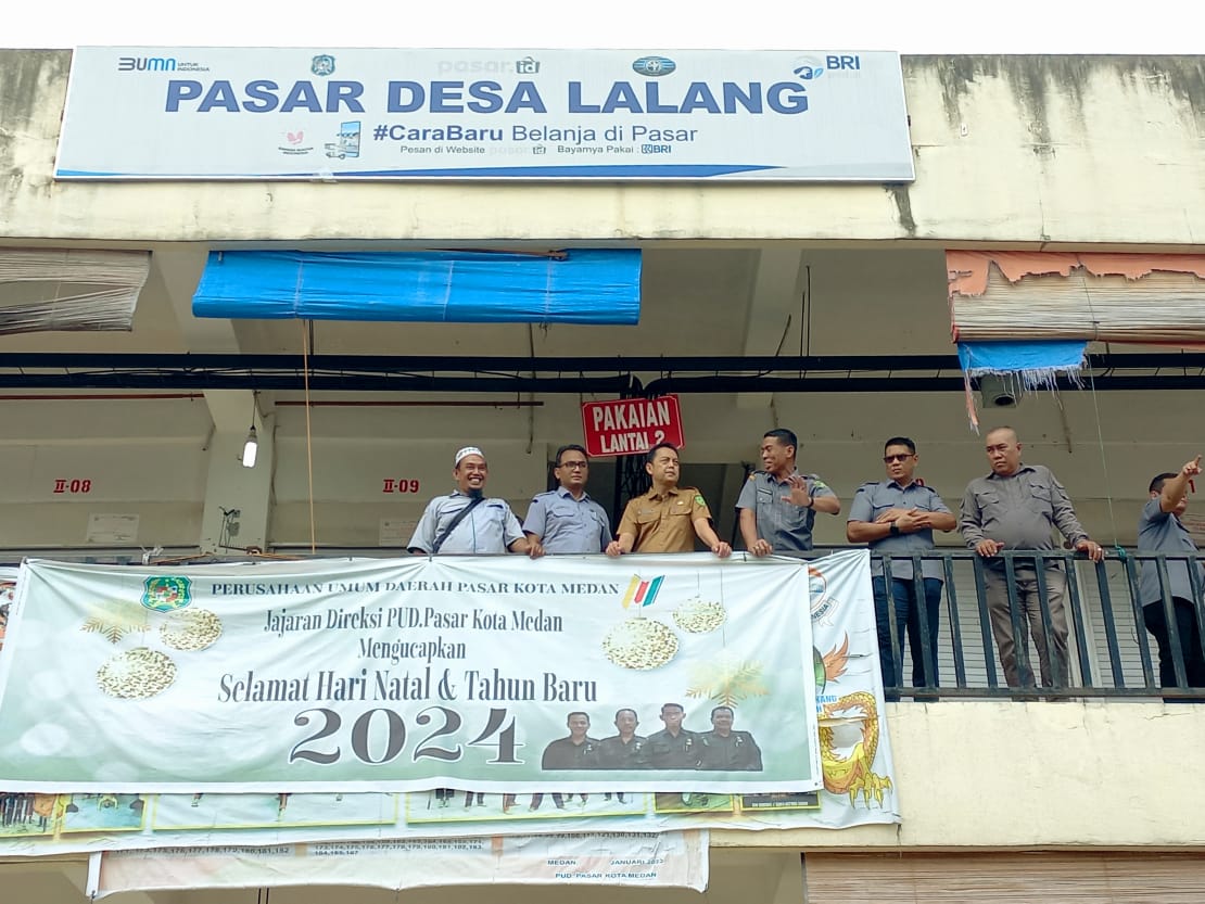 Sahuti Masukan dari Pedagang, Pemko Medan Tinjau Pasar Kampung Lalang