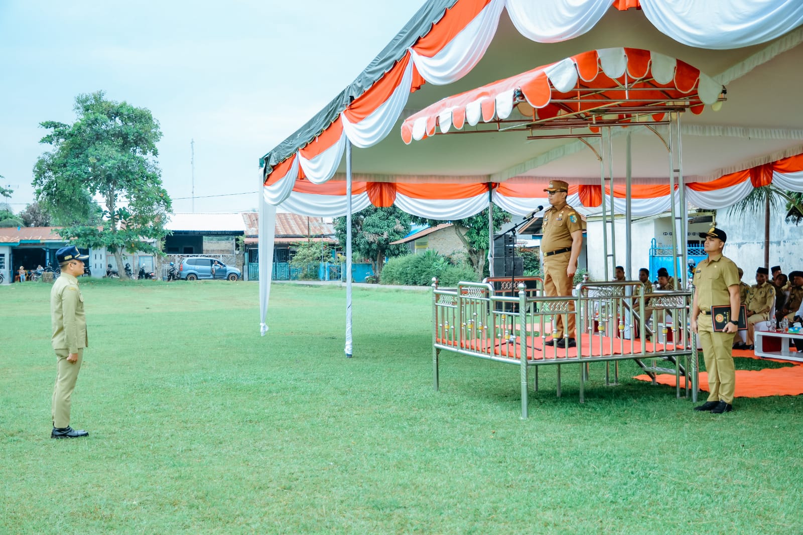Pj. Bupati Batu Bara Nizhamul Pimpin Apel Perdana, Fokuskan Kemajuan Bidang Kemasyarakatan dan Pemerintahan