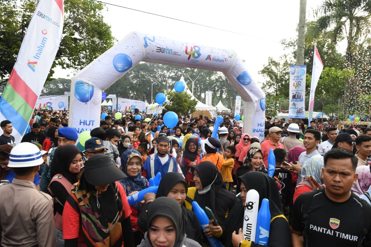 INALUM  – 48  Rayakan Bersama Masyarakat dan Karyawan