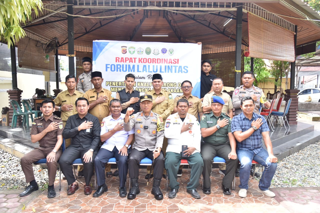 Berantas Knalpot Brong, Polres Bireuen Gandeng Forkopimda