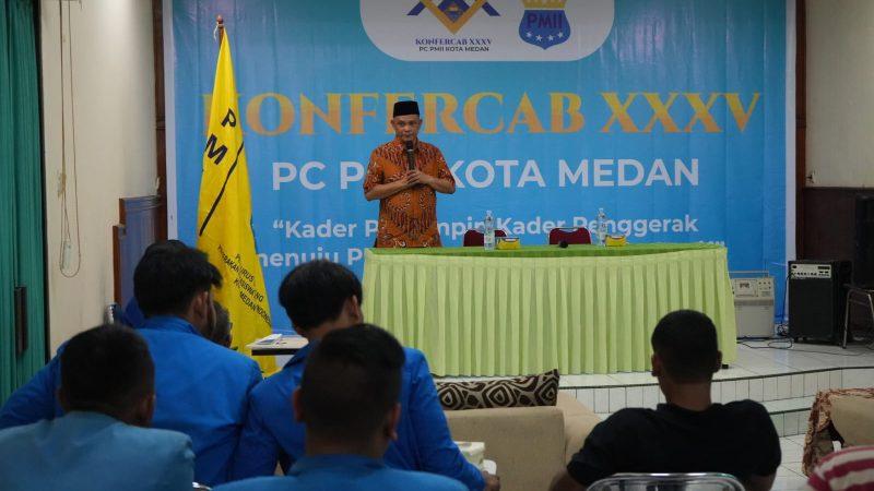 Wali Kota Medan Harapkan PMII Medan Dapat Berkolaborasi Memajukan Kota Medan