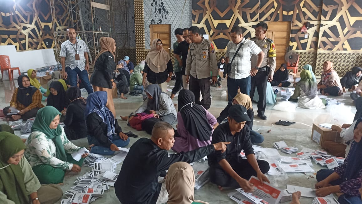 Hari ke10 Surat Suara Pemilu 2024 Di Kota Tanjung Balai Aman Kondusif