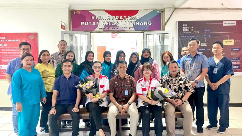 Luar Biasa, Klinik Pratama Rutan Cipinang Berhasil Meraih Akreditasi Paripurna