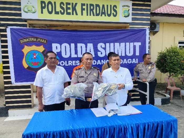 Polsek Firdaus Berhasil Ungkap Motif Pembunuhan IRT di Sei Rampah