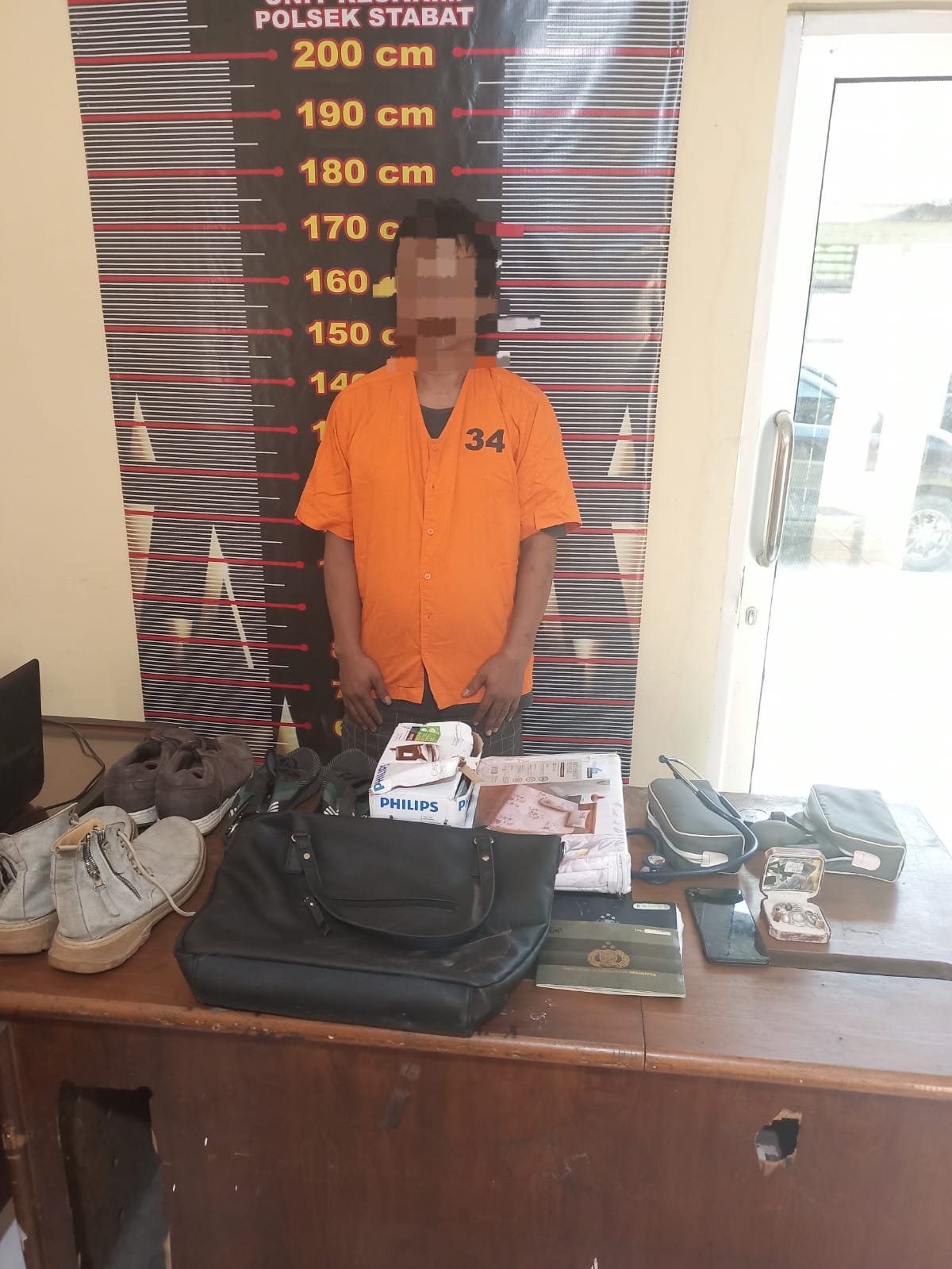 Pembobol Rumah Warga Di Perdamaian Berhasil Di Tangkap Polsek Stabat