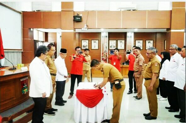 Pengurus PMI Kecamatan se Kota Bukittinggi Periode 2022-2027 Dilantik