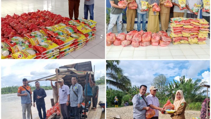 Gelar Kemanusiaan, PT. SWP Group Salurkan Bantuan Untuk Terdampak Banjir