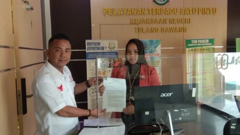 Advokasi Bela Rakyat Lampung Laporkan Dinkes Tuba Ke Kejari