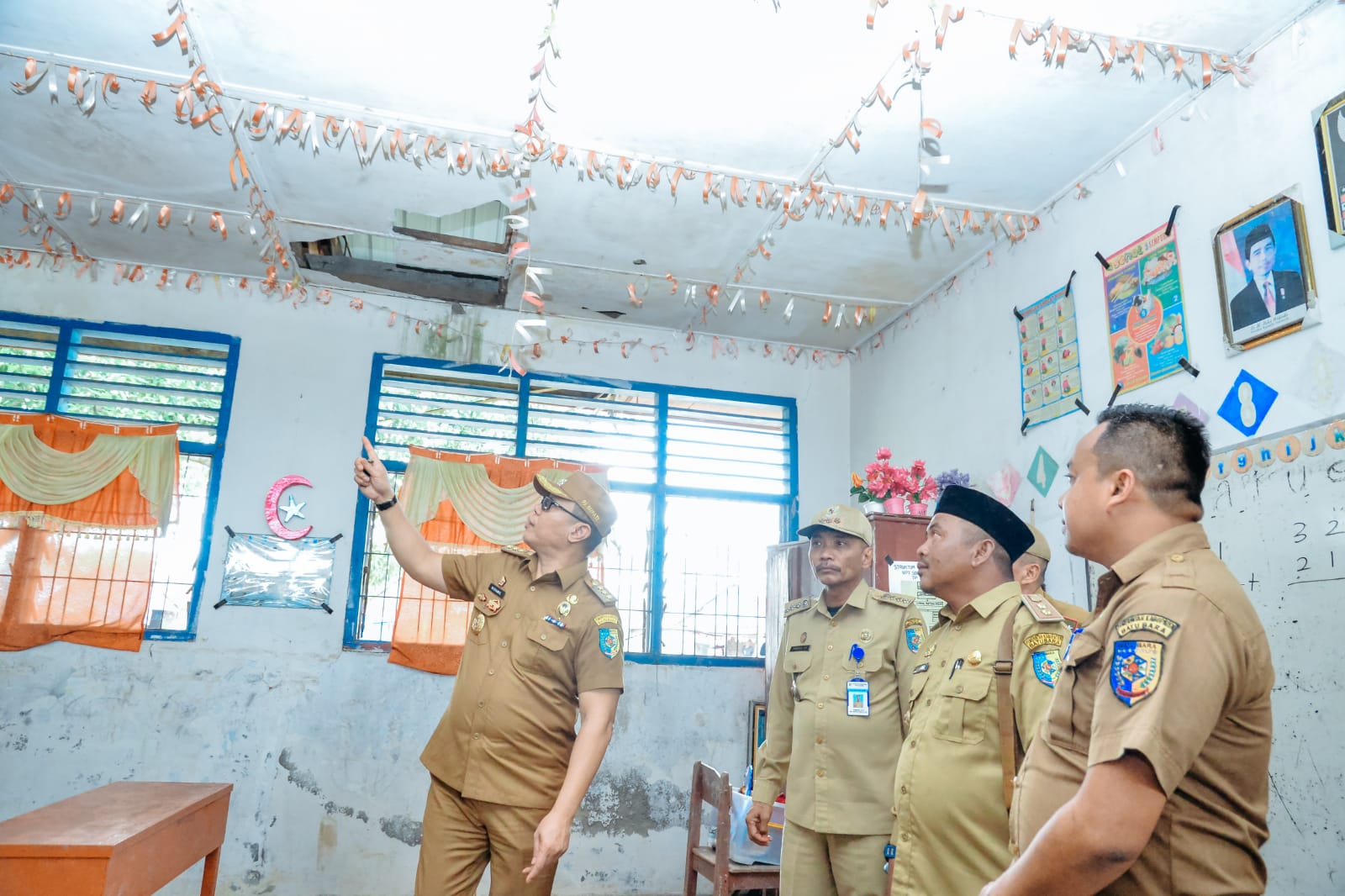 Pj. Bupati Batu Bara Nizhamul Tinjau Kawasan Sentra Cabai Lubuk Cuik