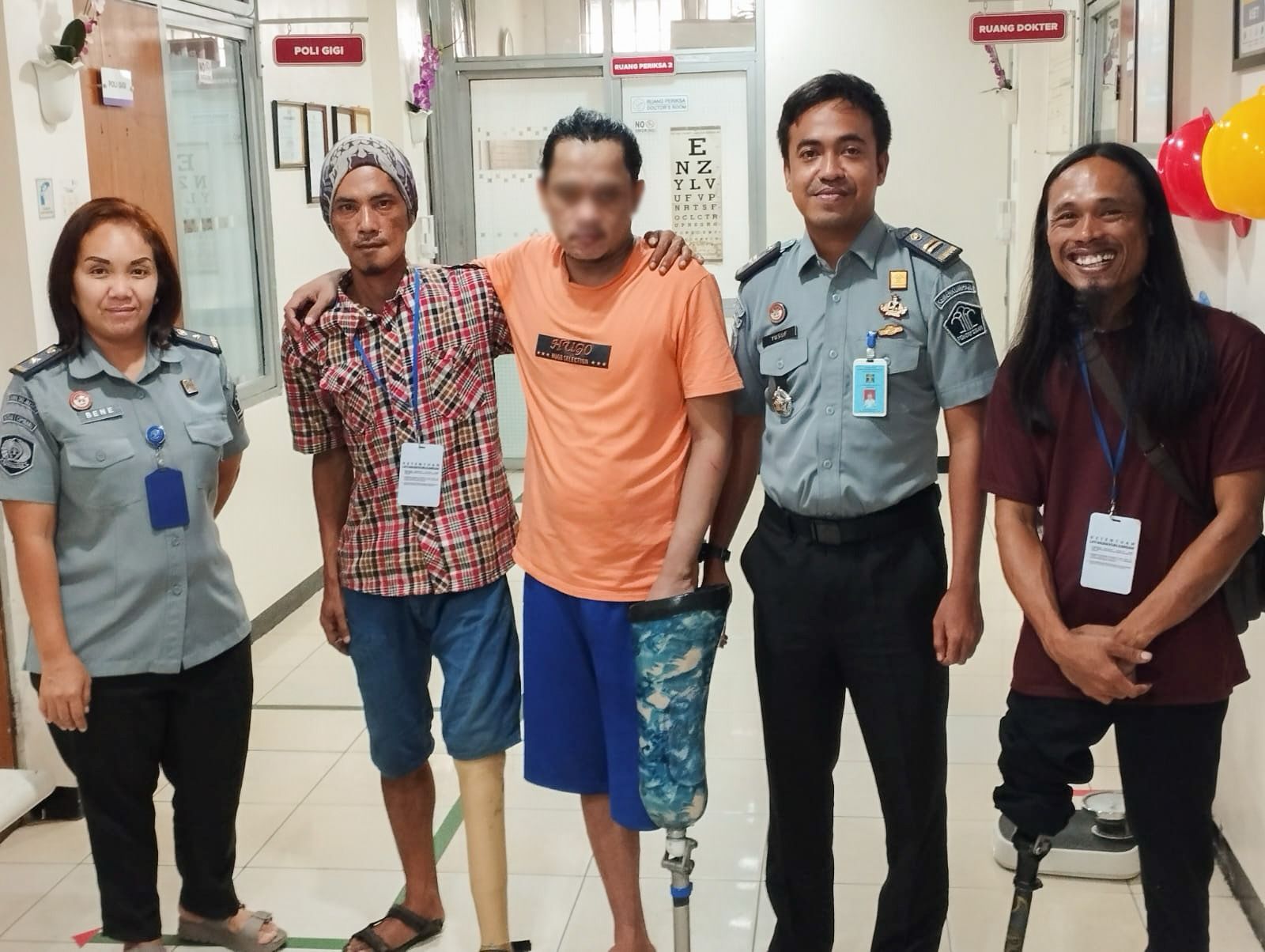 Wujud Kepedulian, Rutan Cipinang Berikan Kaki Palsu Untuk Warga Binaan Penyandang Disabilitas