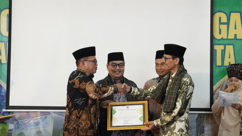 TASYAKURAN HAB KE-78 Bupati Safaruddin Sampaikan Harapan Pembangunan Madrasah di Ibukota Sarilamak