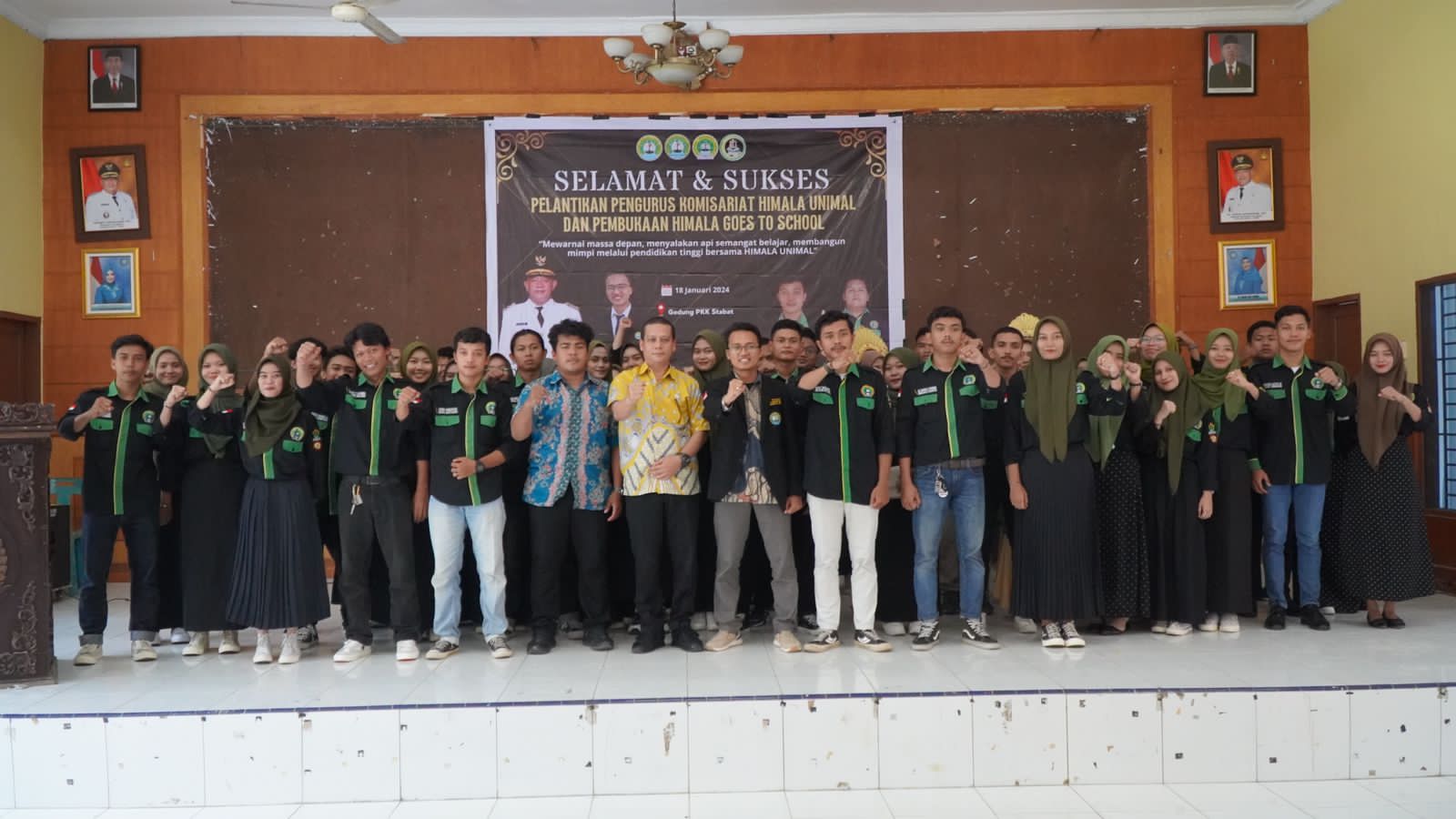 Goes to School Himala Unimal Informasikan Beasiswa Ke Pelajar SMA Di Langkat