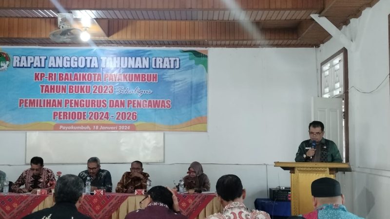KPRI Balai Kota Payakumbuh Gelar RAT Bahas Tahun Buku 2023