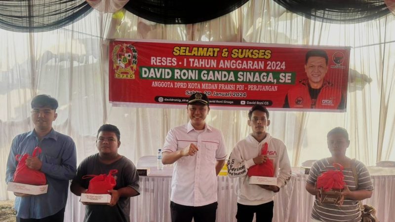 Pelaksanaan Reses Sesi I, David Roni Banyak Menerima Keluhan Dari Warga Kelurahan Sitirejo I
