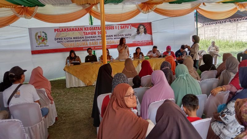 Reses Sesi III, Dame Duma Prihatin Masalah Banjir di Jl Setia Luhur Hingga Kini Belum Teratasi