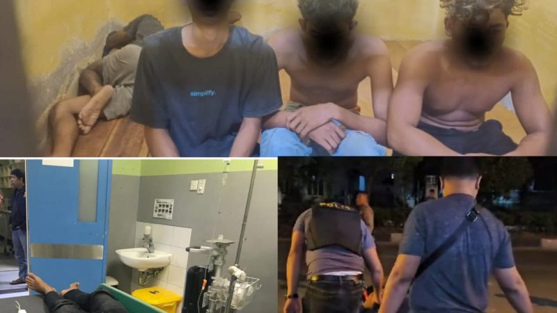 Hendak Tawuran, Personel Polsek Syiah Kuala Amankan Para Pelaku