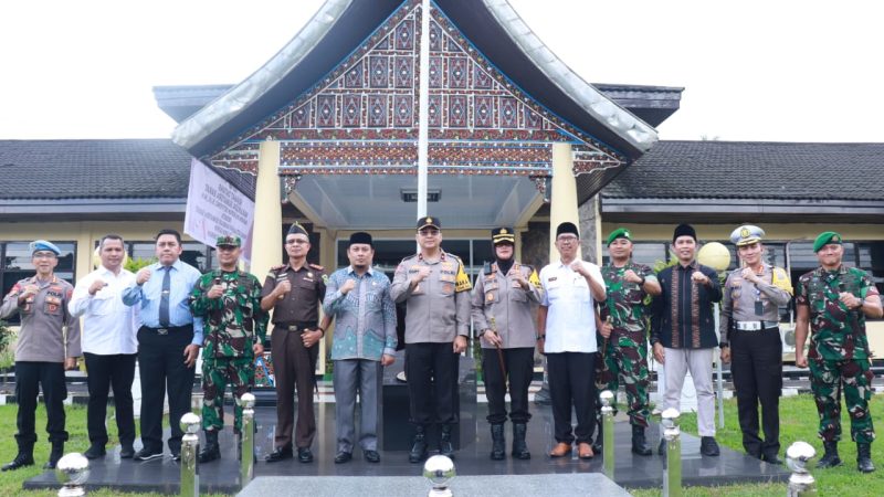 Bersama Forkopimda, Pj Wali Kota Sambut Kunjungan Wakapolda Sumbar