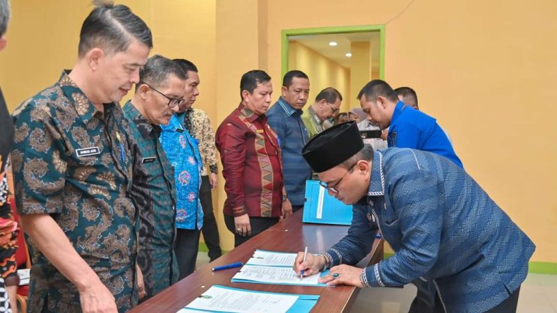 PJ.Walikota Padangsidempuan Lakukan penandatanganan perjanjian kinerja
