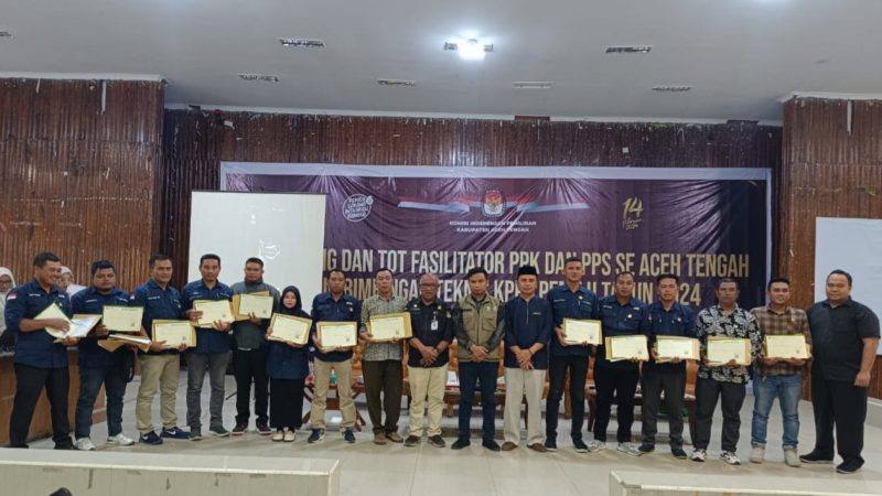 7.814 Petugas Penyelenggara Pemilu di Aceh Tengah Dilindungi BPJS Ketenagakerjaan