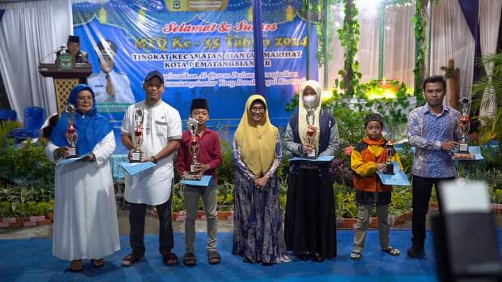 Wali Kota dr Susanti Dewayani, SpA Tutup MTQ ke-35 Tingkat Kecamatan Siantar Marihat