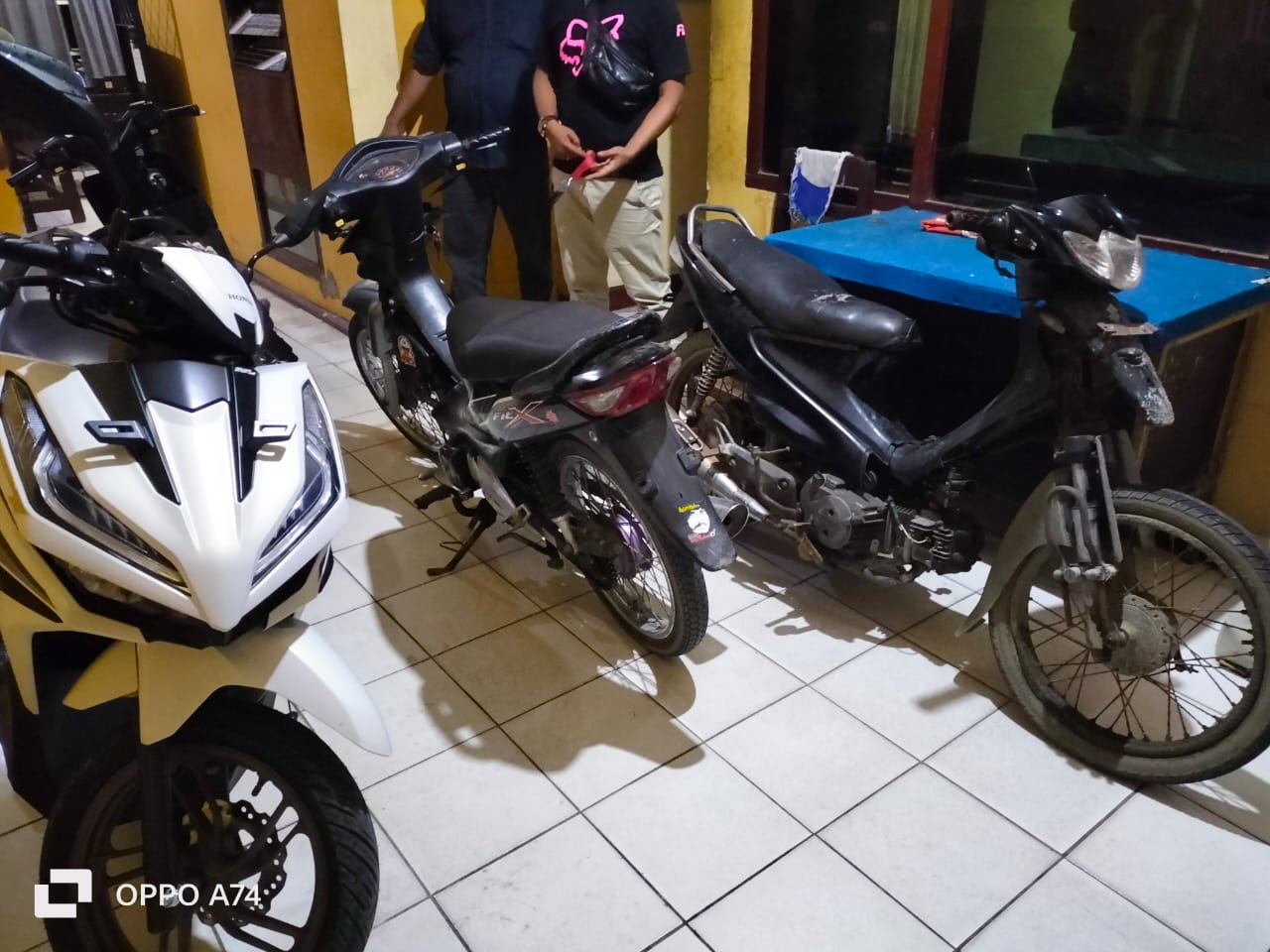 Antisipasi 3C dan Balap Liar, Polsek Teluk Mengkudu Amankan 4 Septor