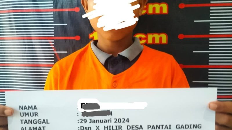 Pelaku Cabul di Secanggang Ditangkap Sat Reskrim Polres Langkat