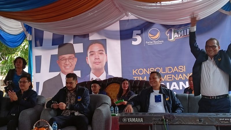 Konsolidasi Tim Pemenangan Prananda Surya Paloh, Antonius Tumanggor Mendapat Pujian Bekerja Sangat Baik dari PSP dan Iskandar ST
