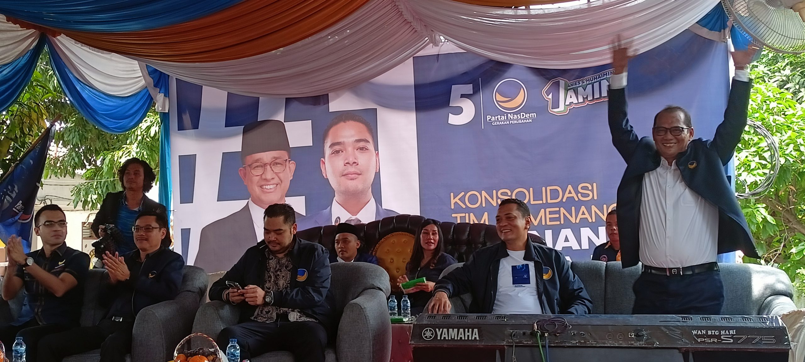 Konsolidasi Tim Pemenangan Prananda Surya Paloh, Antonius Tumanggor Mendapat Pujian Bekerja Sangat Baik dari PSP dan Iskandar ST