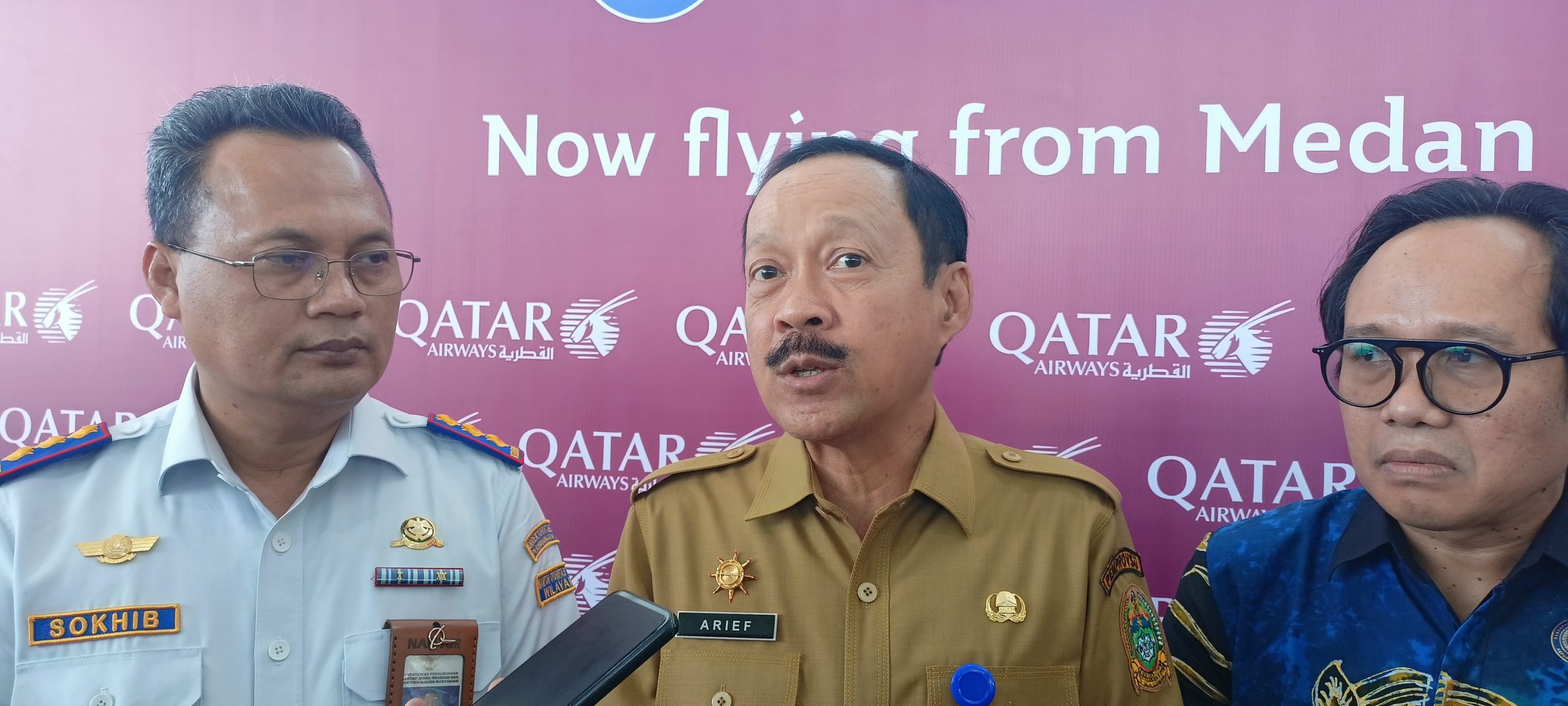 Sekdaprovsu, Arief Sudarto Trinugroho: Kehadiran Qatar Airways Berdampak Positip Bagi Pariwisata di Sumut