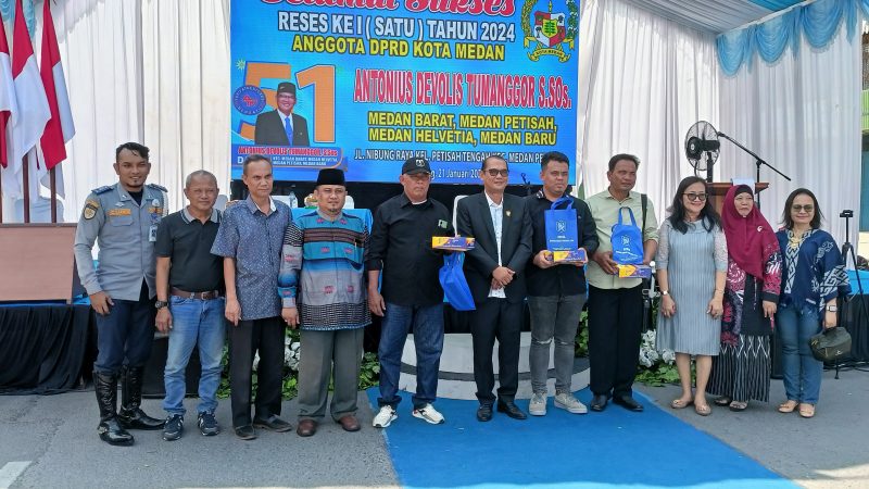 Reses I Tahun 2024, Antonius Tumanggor Berjanji Akan Perjuangkan Nama Jalan Sekip Menjadi Jalan Sahara Olo Panggabean Termasuk Membuat Jalan Nibung Raya Wisata Kuliner