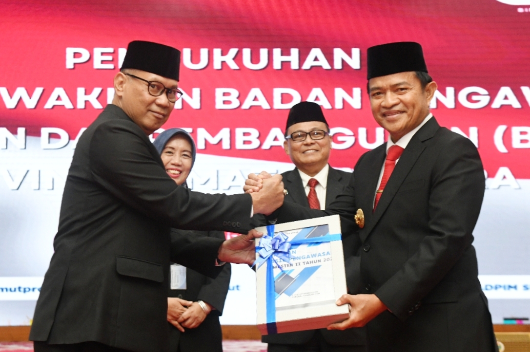 Kukuhkan Kepala BPKP Sumut Pj Gubernur Sumut Sebut BPKP Mitra Strategis Pemprov
