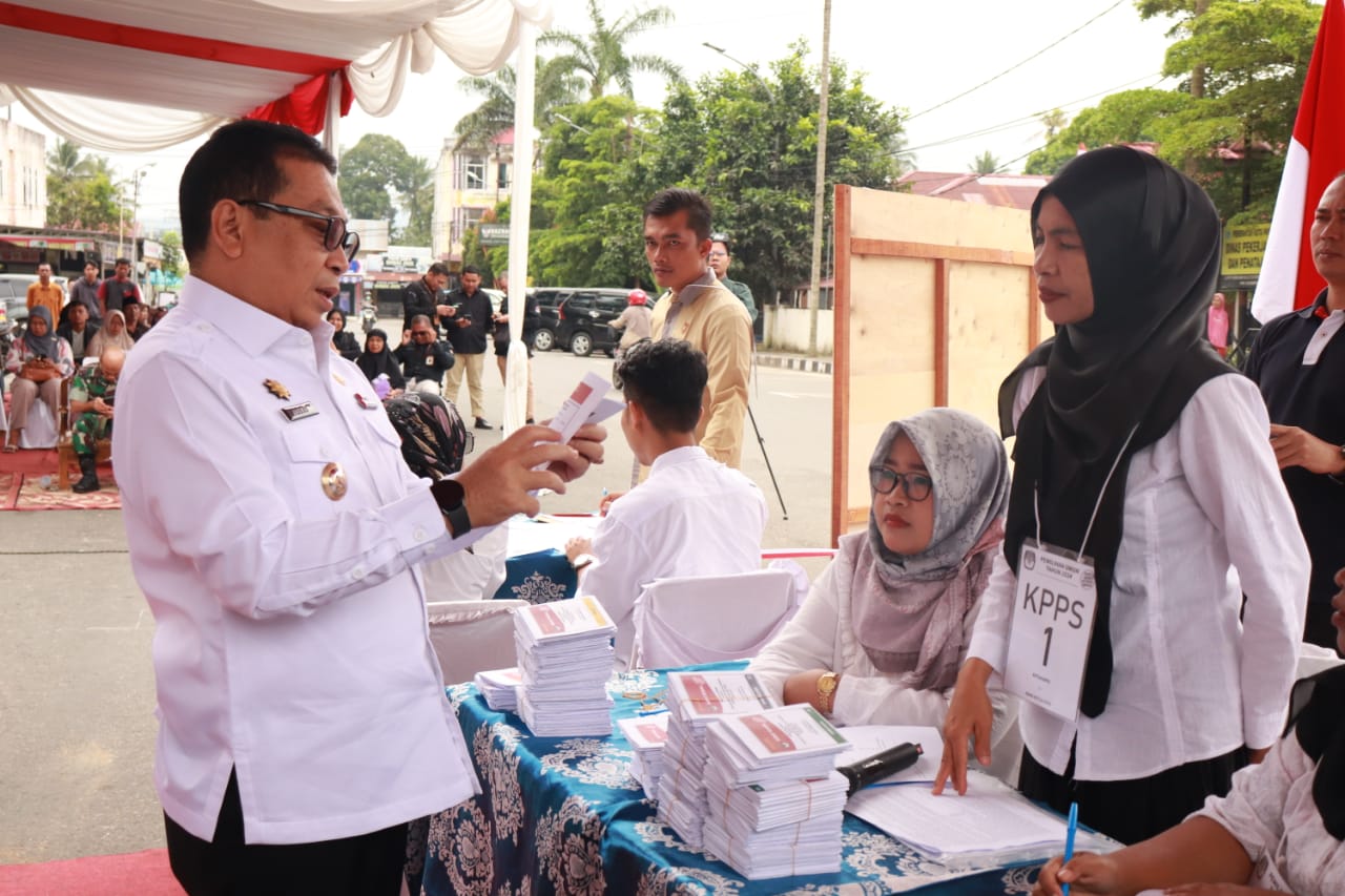 Simulasi Pemilu 2024, Pj Wali Kota Jasman Terus Ingatkan Agar ASN Jaga Netralitas