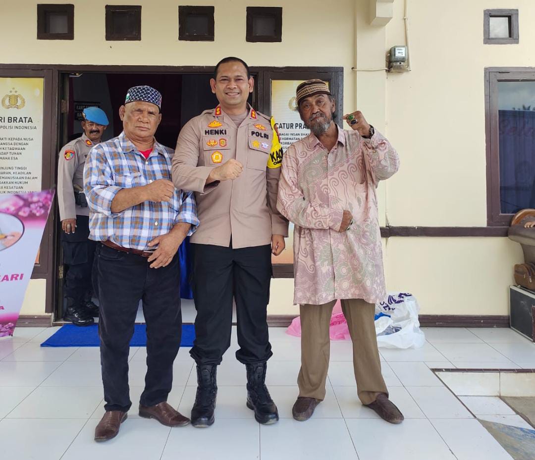 Kunjungan Kerja ke Polsek Samudera, Tokoh Masyarakat Apresiasi Kinerja Kapolres Lhokseumawe