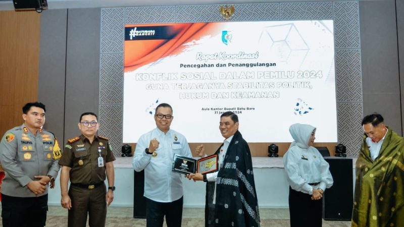 Antisipasi Kerawanan Pemilu 2024, Kemenkopolhukam Rakor Bersama Pemkab Batu Bara