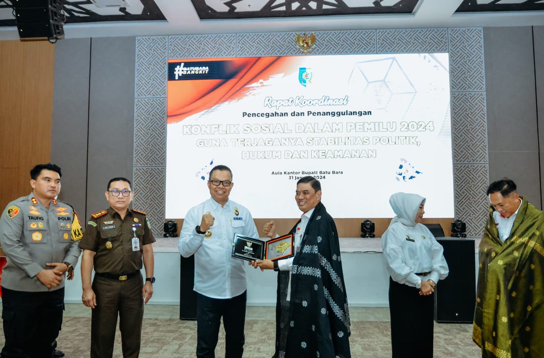 Antisipasi Kerawanan Pemilu 2024, Kemenkopolhukam Rakor Bersama Pemkab Batu Bara