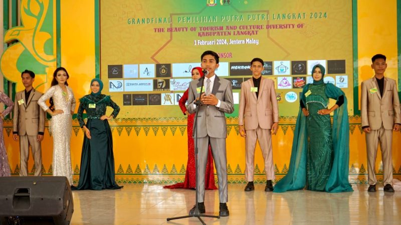 Mewakili Plt Bupati Langkat, Asisten Adm Umum Musti menghadiri Grand Final Putra-Putri Langkat