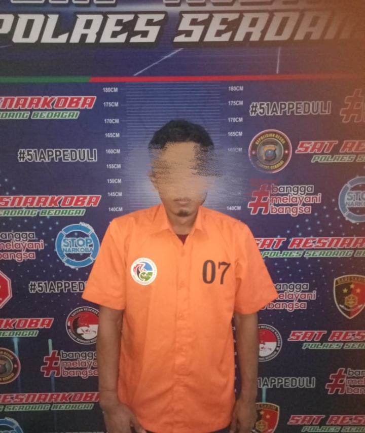 Satres Narkoba Polres Sergai Tangkap Kurir Sabu, BB di temukan Dalam Roti Bolu