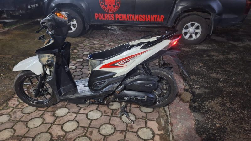 Sat Reskrim Polres Siantar Berhasil Ungkap Kasus Curanmor dan Meringkus 3 Pelaku 2 Penadah