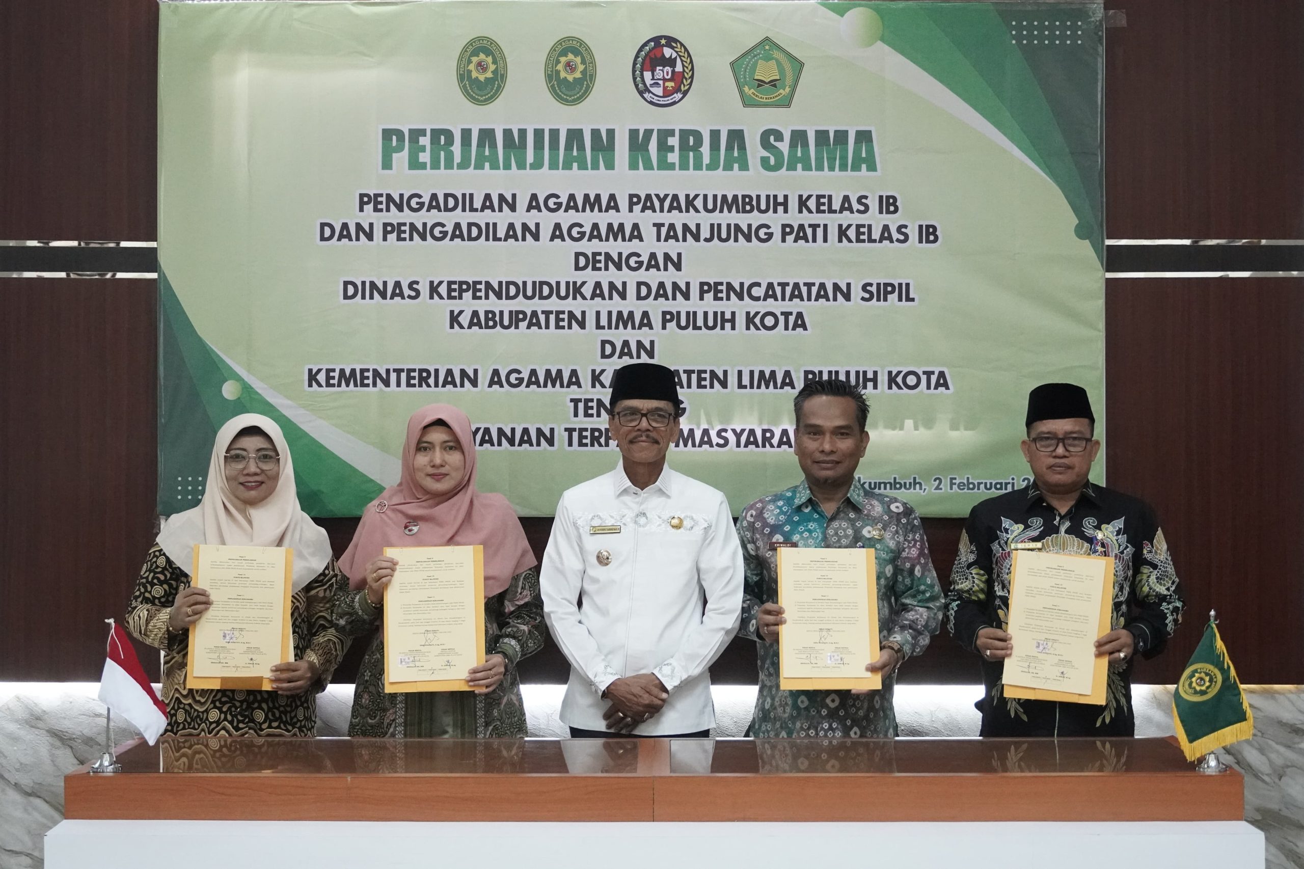 Pemkab Limapuluh Kota Jalin Kerja Sama dengan Pengadilan Agama dan Kementerian Agam
