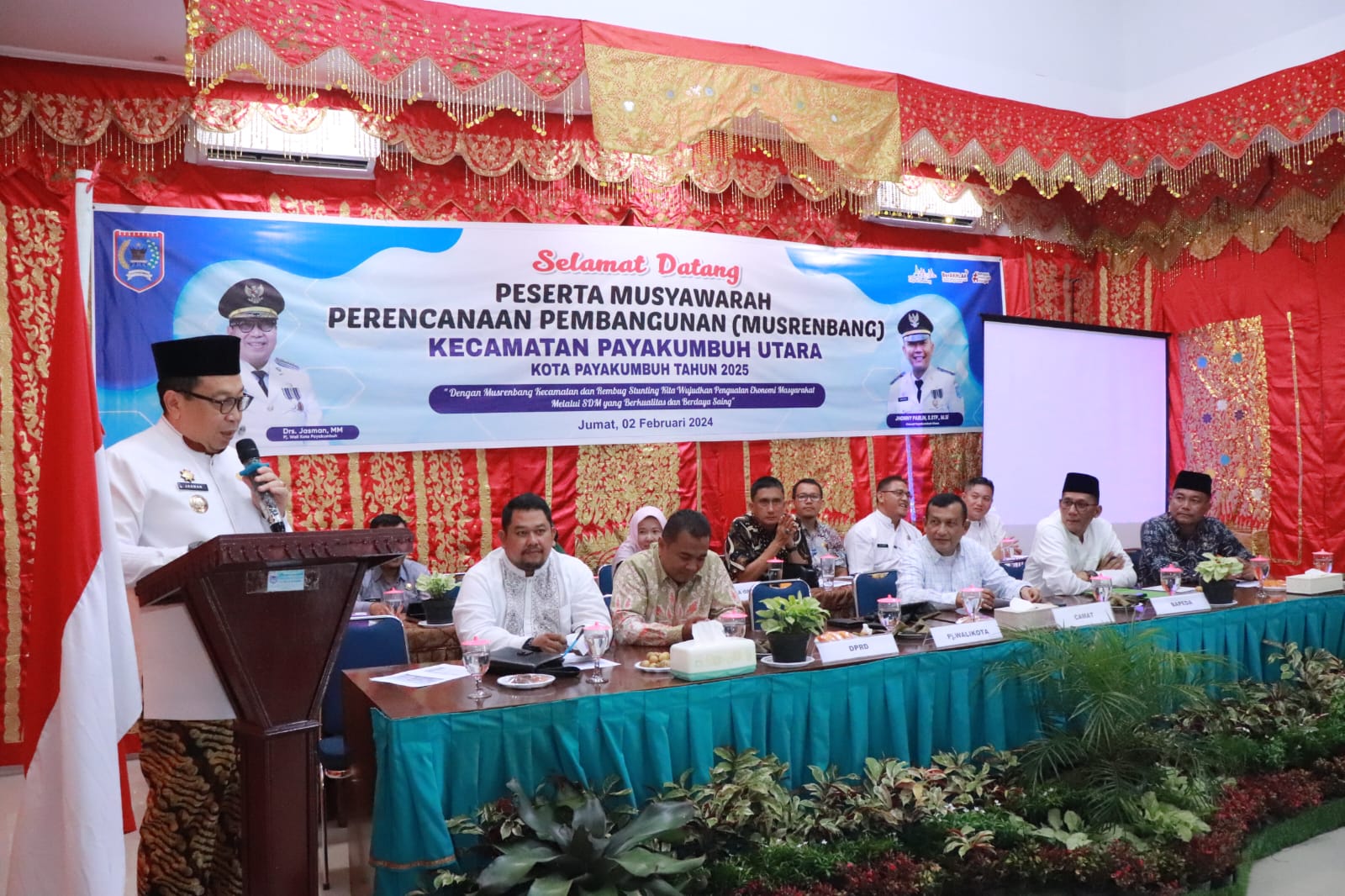 Gelar Musrenbang Kecamatan Payakumbuh Utara,Jasman:Niniak Mamak dan Bundo Kandung Memiliki Peran Penting